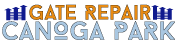Canoga Park automatic gates logo